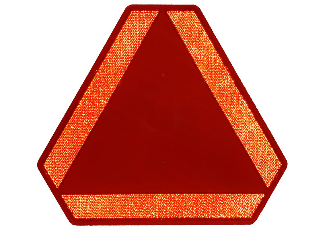 Warnmarkierung Dreieck für langsame Fahrzeuge ECE  R150